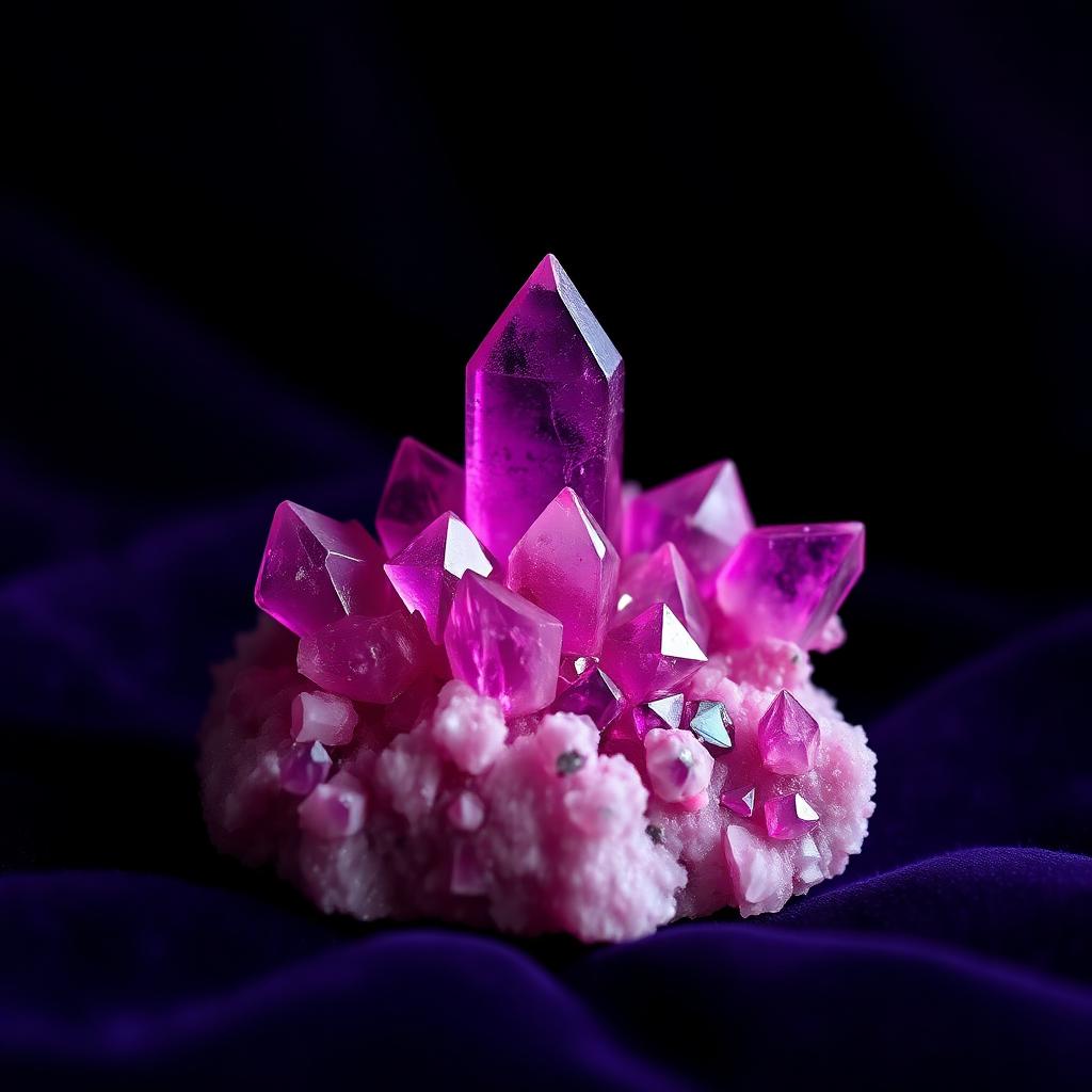 Amethyst Serenity Cluster